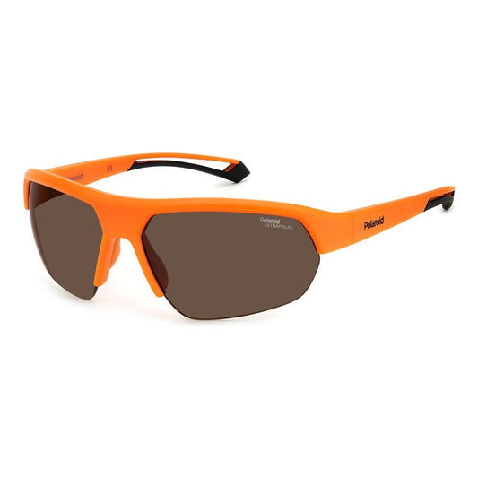 Polaroid Orange Resin Sunglasses