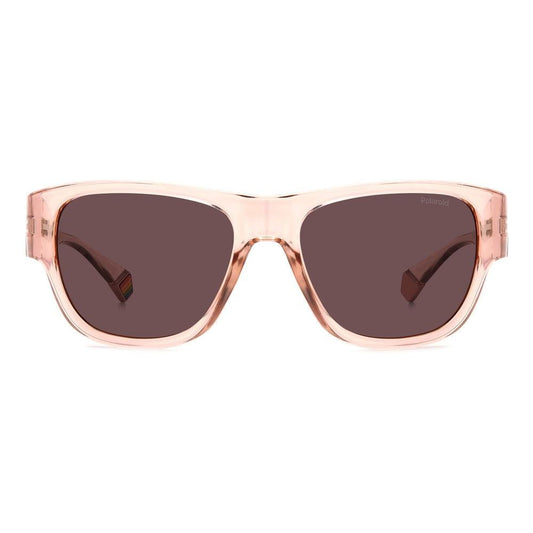 Polaroid Pink Resin Sunglasses