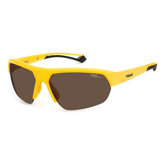 Polaroid Yellow Resin Sunglasses