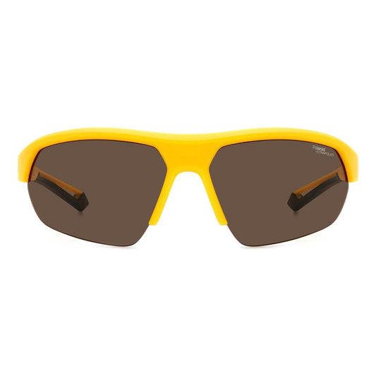 Polaroid Yellow Resin Sunglasses