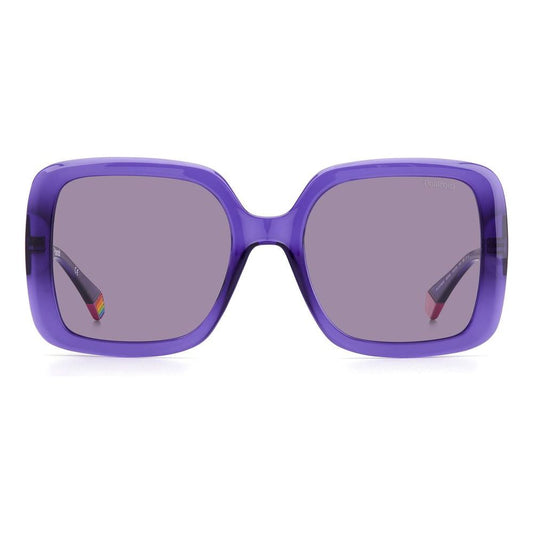 Polaroid Purple Plastic Sunglasses Polaroid