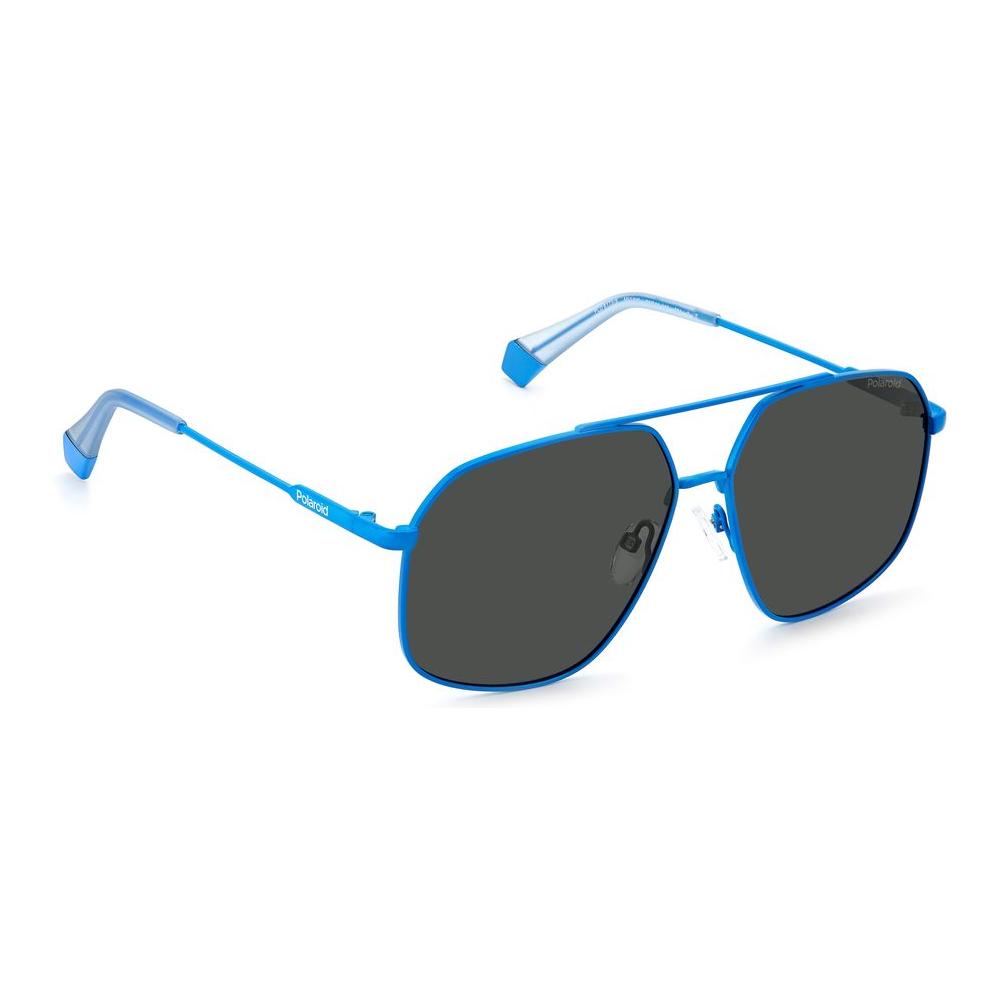 Polaroid Blue Stainless Steel Sunglasses Polaroid