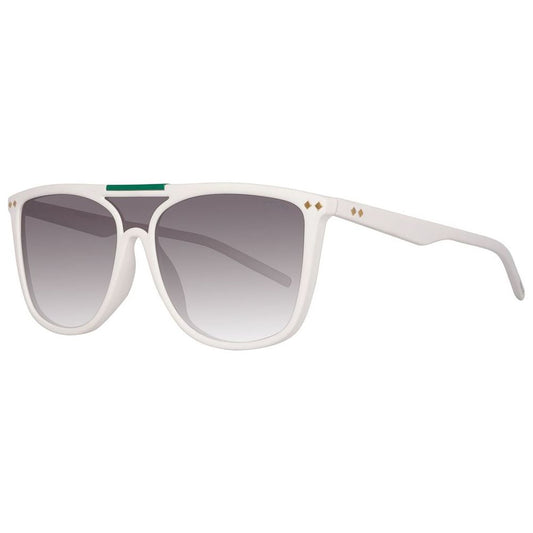 Polaroid White Acetate Sunglasses Polaroid