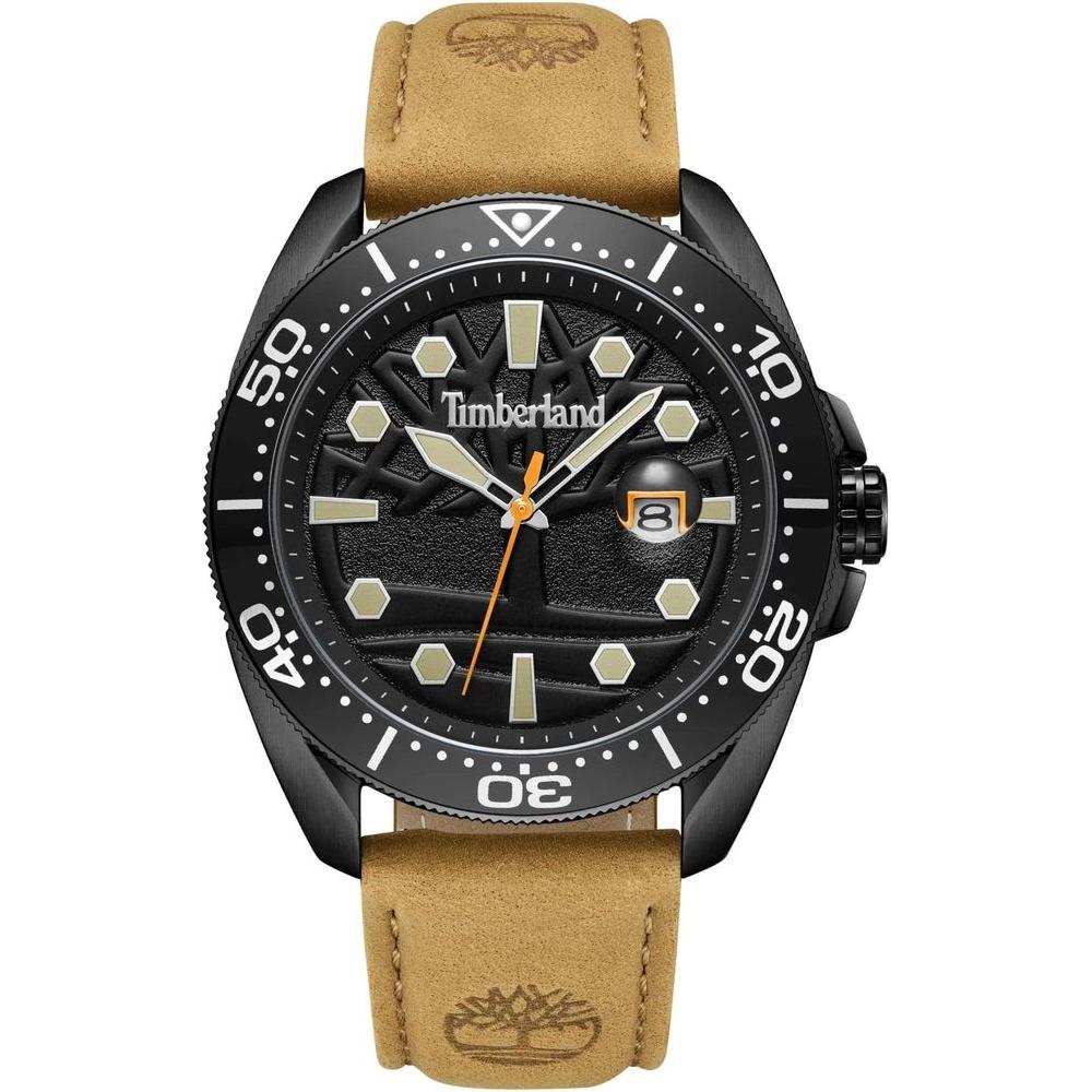 Timberland Brown Leather Watch Timberland