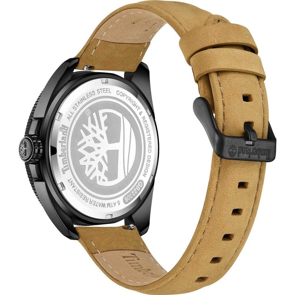 Timberland Brown Leather Watch Timberland