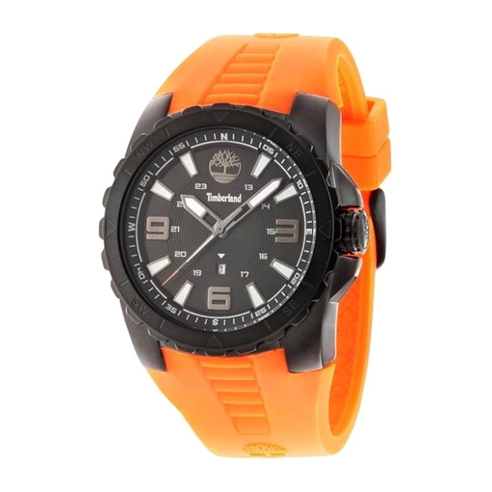 Timberland Orange Silicone Watch Timberland