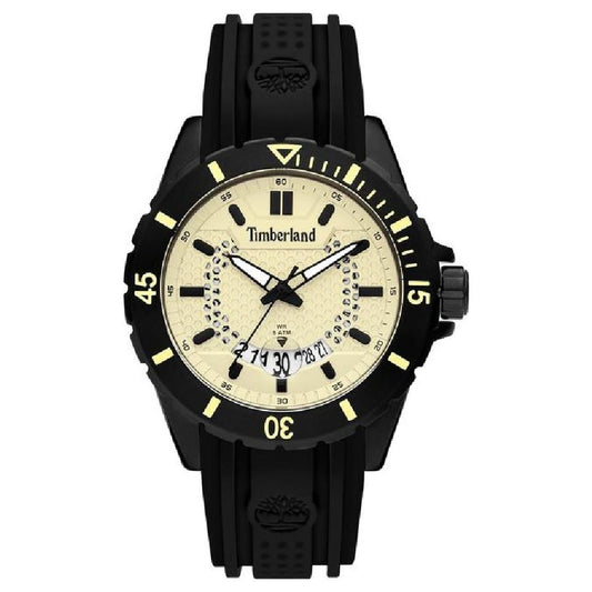 Timberland Black Silicone Watch