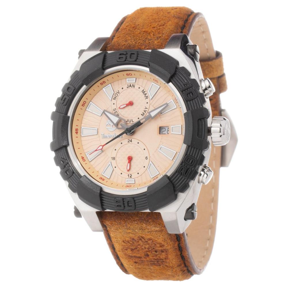 Timberland Brown Leather Watch Timberland