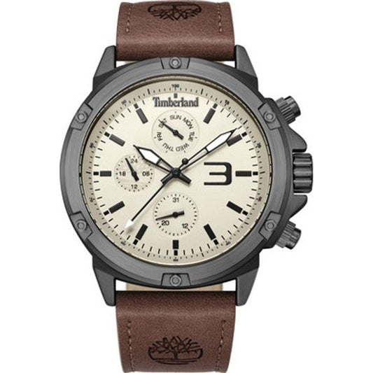 Timberland Brown Leather Watch Timberland