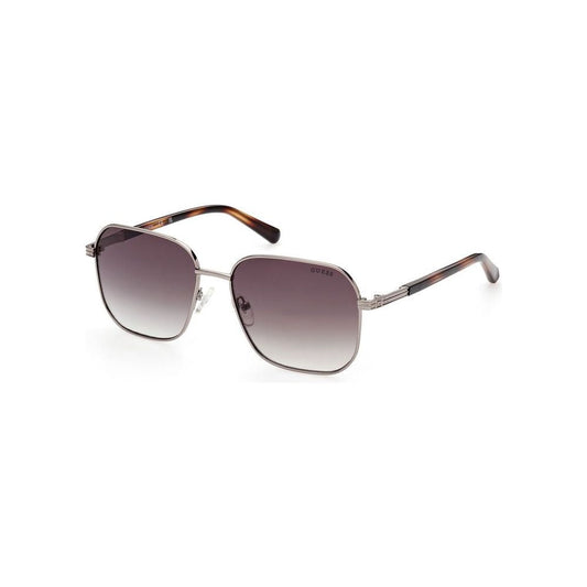 Guess Gray Metal Sunglasses