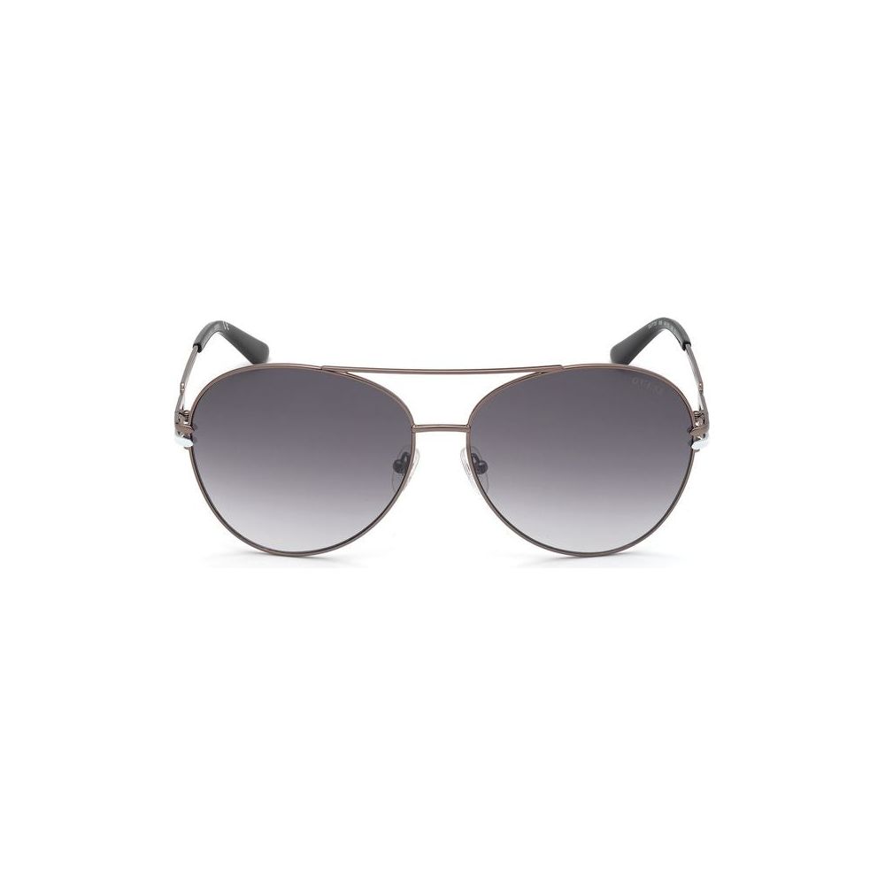 Guess Gray Metal Sunglasses Guess