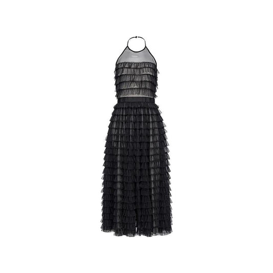 PINKO Black Polyester Dress