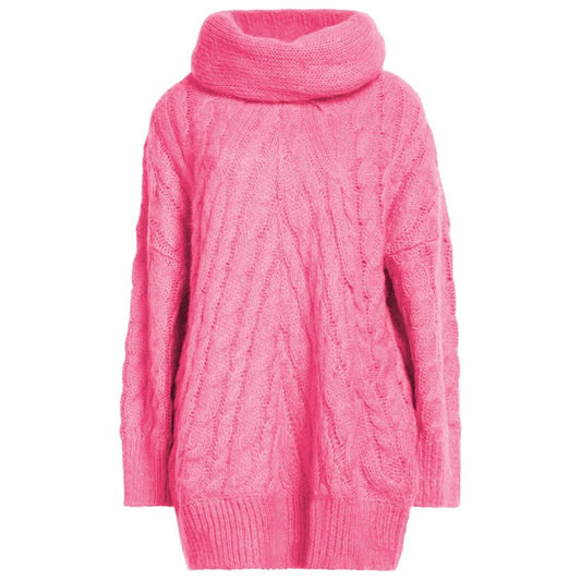 MSGM Pink Acrylic Sweater