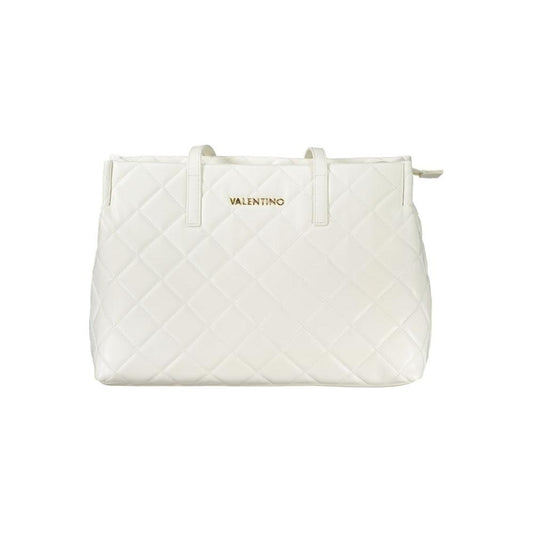 Valentino Bags White Polyethylene Handbag