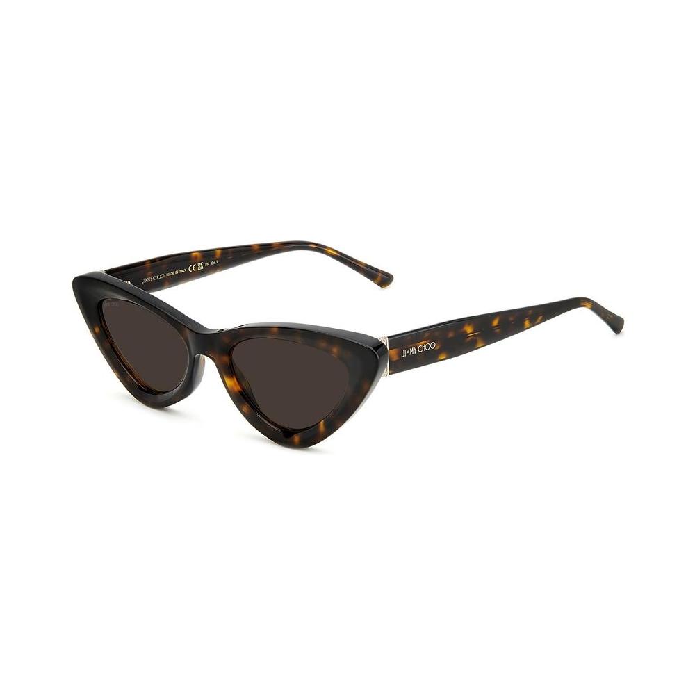 Jimmy Choo Brown Acetate Sunglasses Jimmy Choo