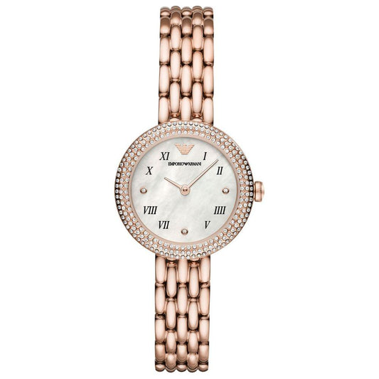 Emporio Armani Rose Gold Women Watch