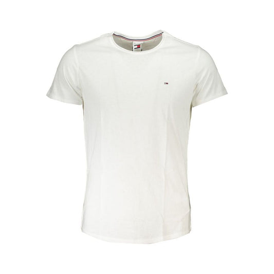 Tommy Hilfiger White Cotton T-Shirt