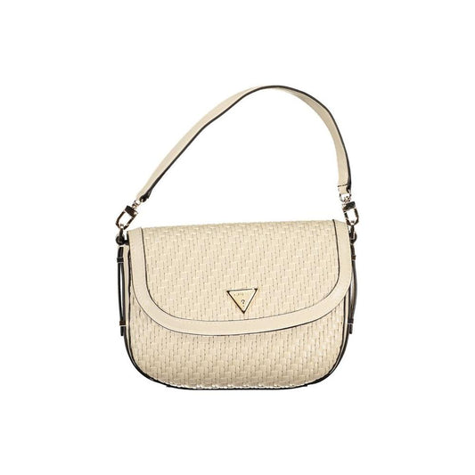 Guess Jeans Beige Polyethylene Handbag