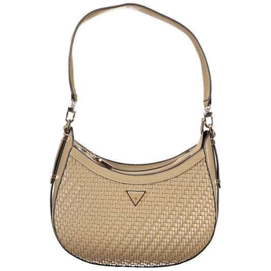 Guess Jeans Beige Polyethylene Handbag