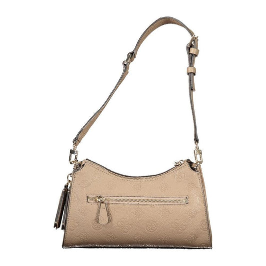 Guess Jeans Beige Polyethylene Handbag