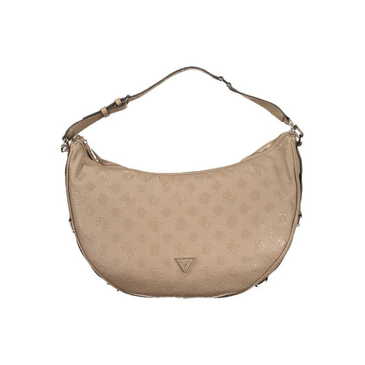 Guess Jeans Beige Polyethylene Handbag