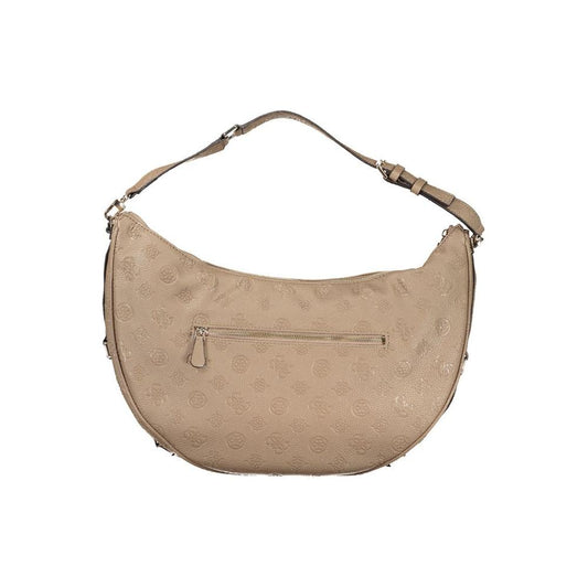 Guess Jeans Beige Polyethylene Handbag