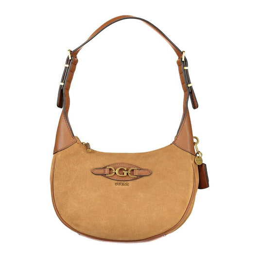 Guess Jeans Brown Polyethylene Handbag