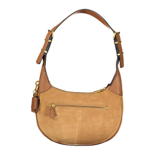 Guess Jeans Brown Polyethylene Handbag