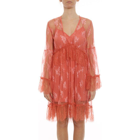 PINKO Pink Polyamide Dress