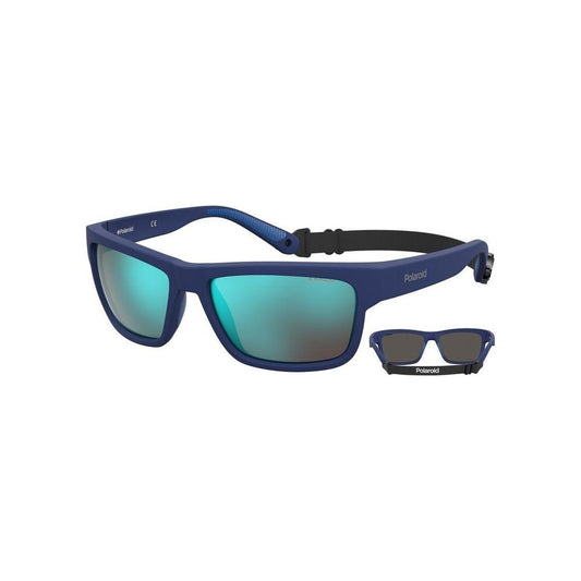 Polaroid Sport Blue Plastic Sunglasses