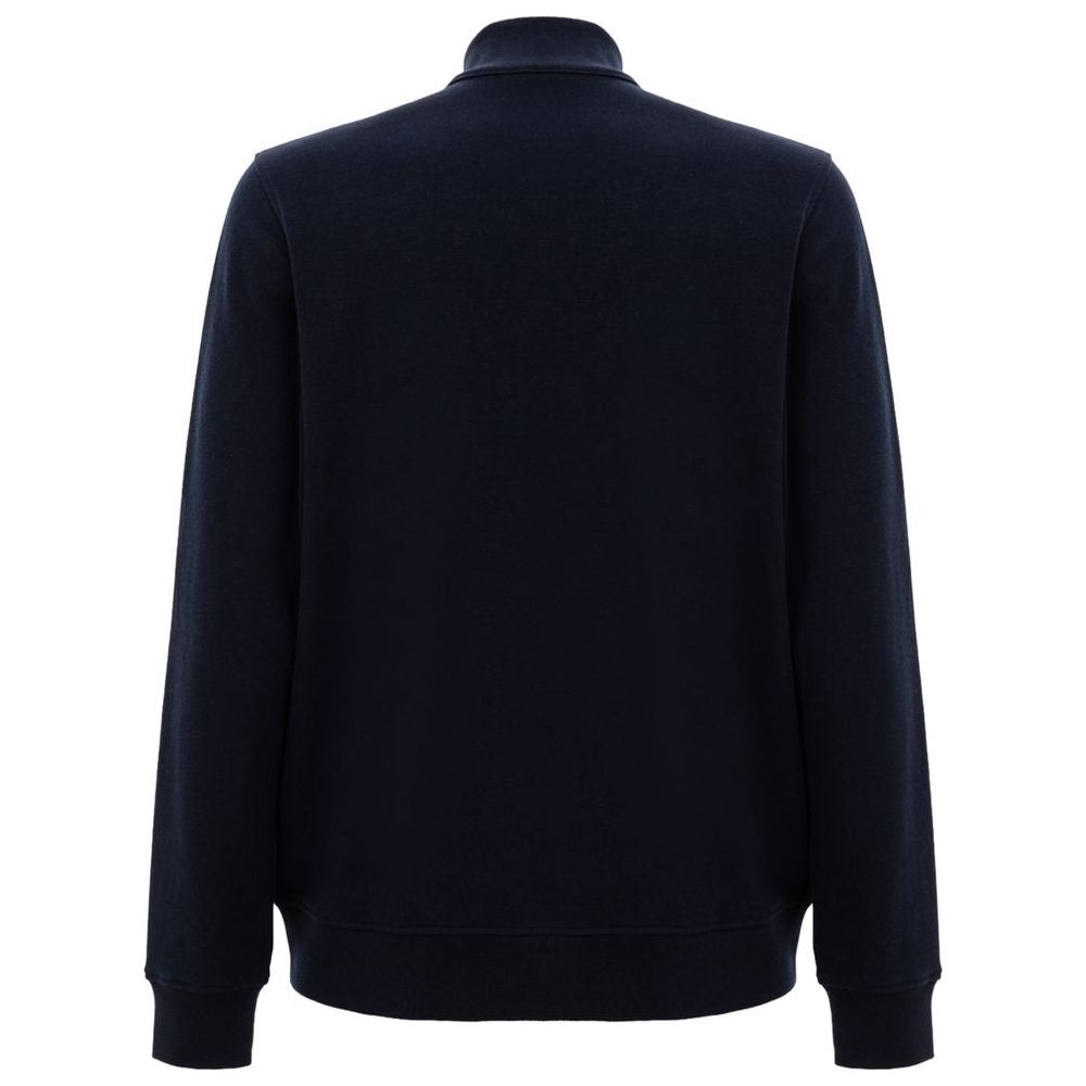 Corneliani Blue Cotton Sweater Corneliani