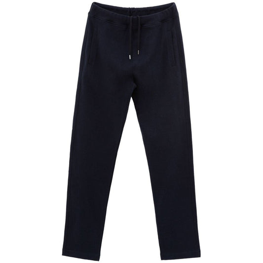 Corneliani Blue Cotton Jeans & Pant