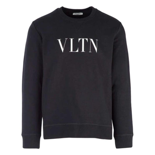 Valentino Black Cotton Sweater