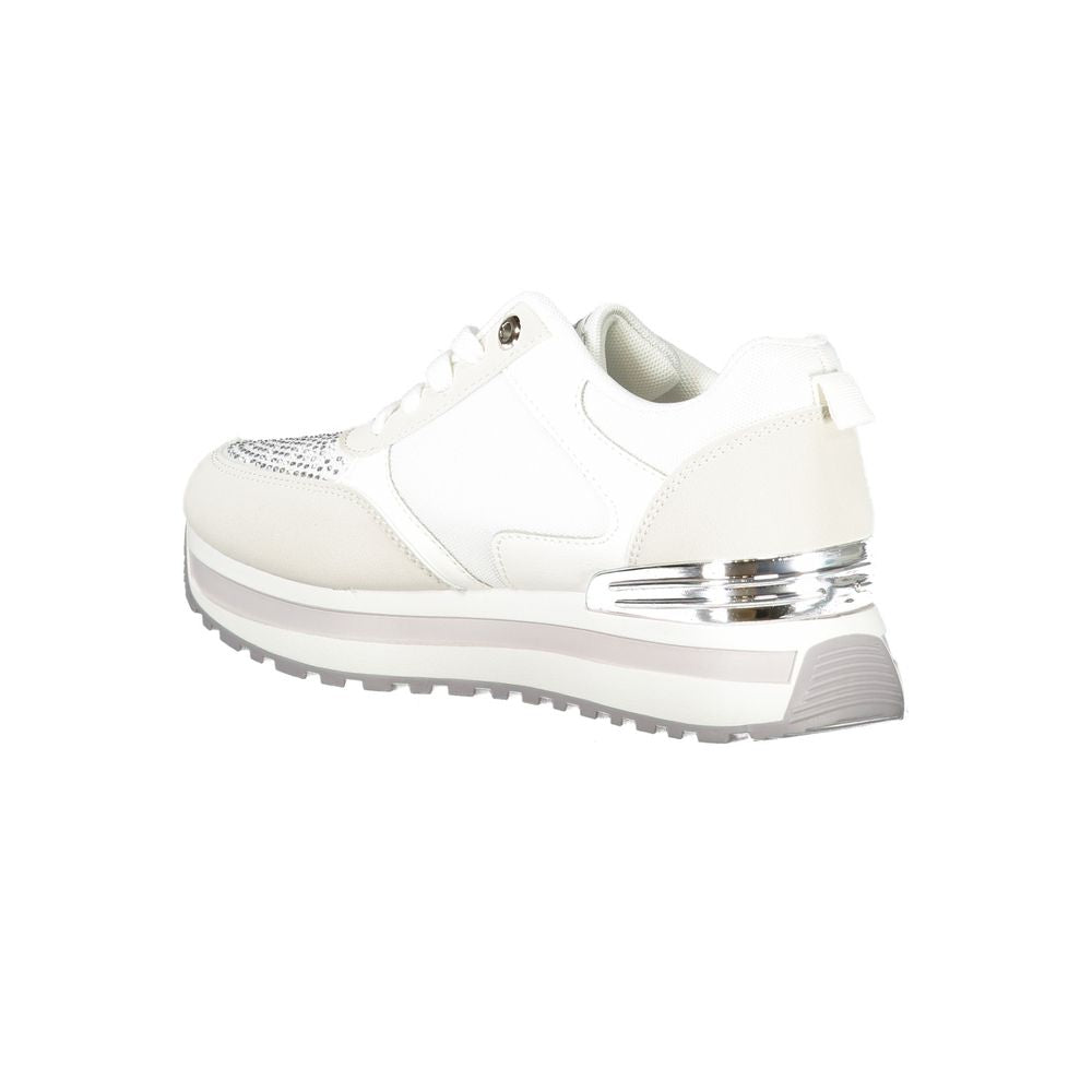 Laura Biagiotti White Polyester Sneaker