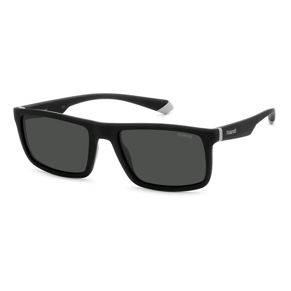 Polaroid Black Rubber Sunglasses