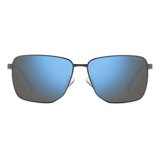 Polaroid Gray Metal Sunglasses Polaroid