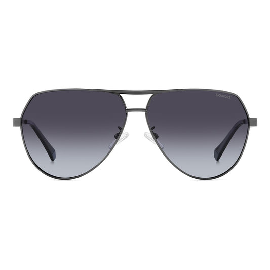 Polaroid Gray Metal Sunglasses