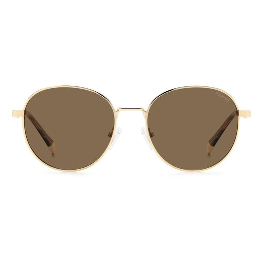 Polaroid Gold Metal Sunglasses Polaroid