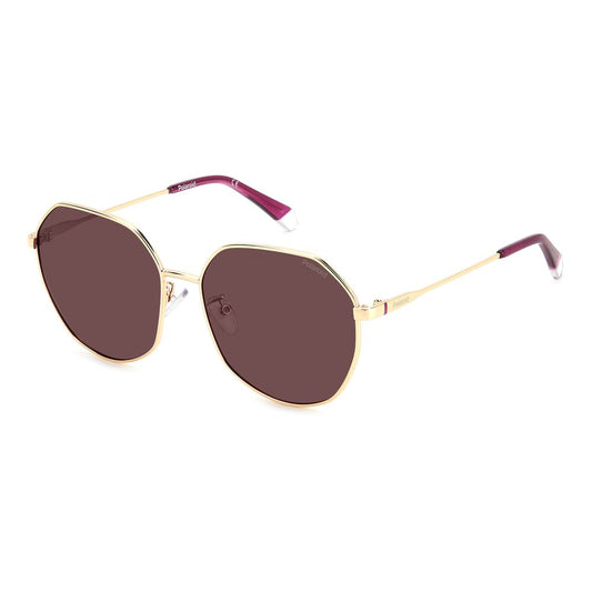 Polaroid Gold Metal Sunglasses Polaroid