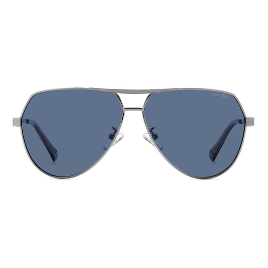 Polaroid Gray Metal Sunglasses Polaroid