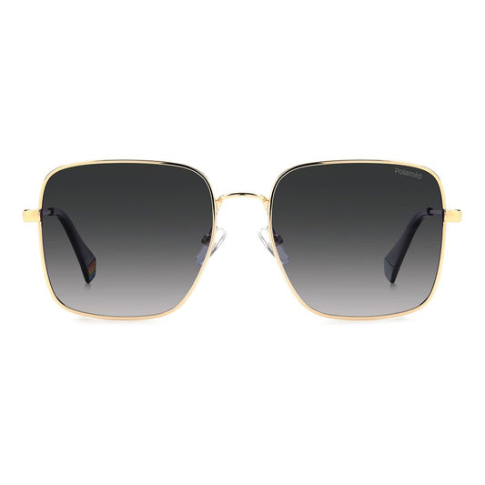 Polaroid Gold Metal Sunglasses