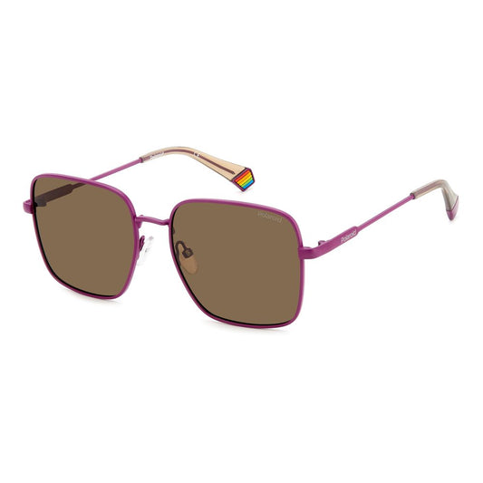 Polaroid Purple Metal Sunglasses Polaroid