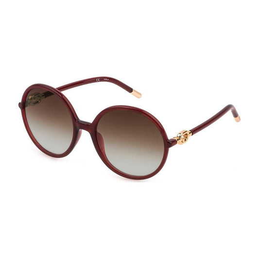 Furla Red Acetate Sunglasses Furla