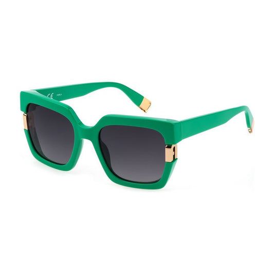 Furla Green Acetate Sunglasses Furla