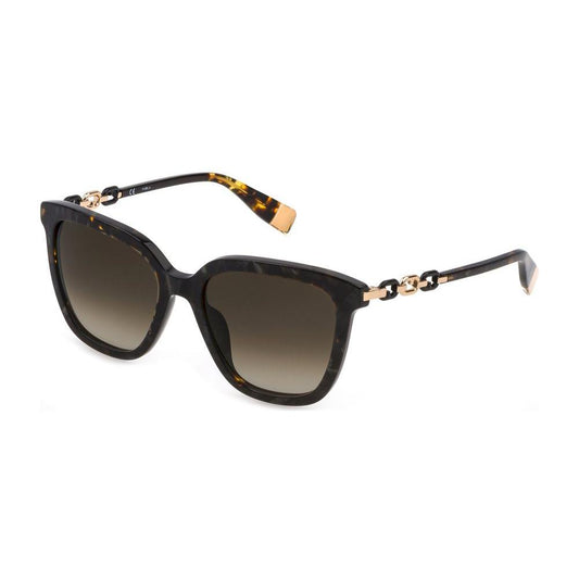 Furla Brown Plastic Sunglasses Furla