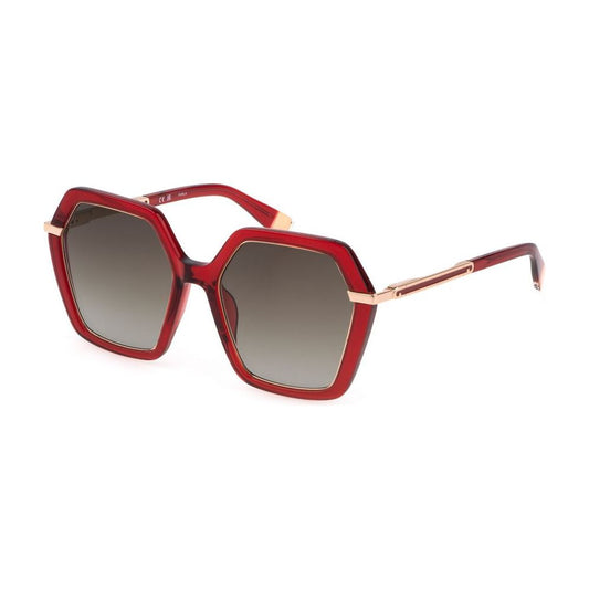 Furla Red Plastic Sunglasses Furla