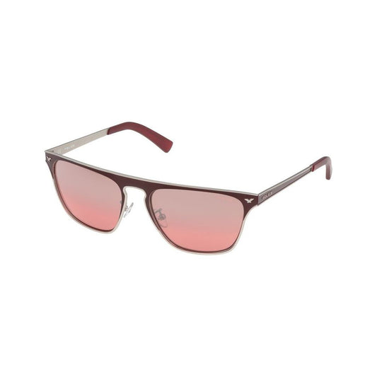 Police Gray Metal Sunglasses Police