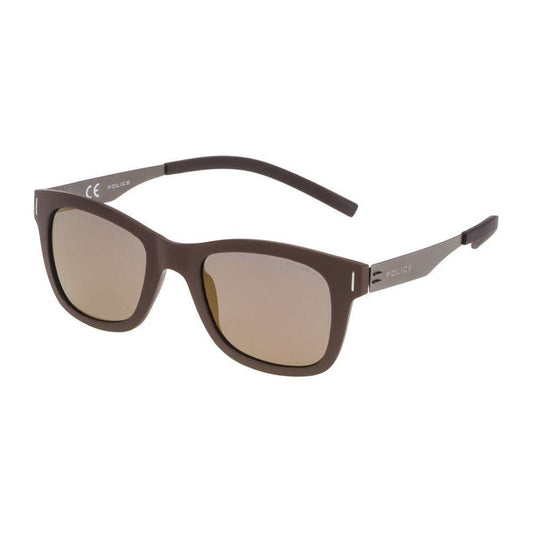 Police Brown Metal Sunglasses Police