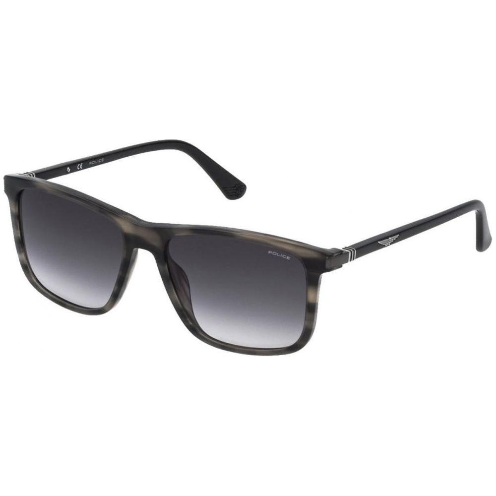 Police Brown Metal Sunglasses Police