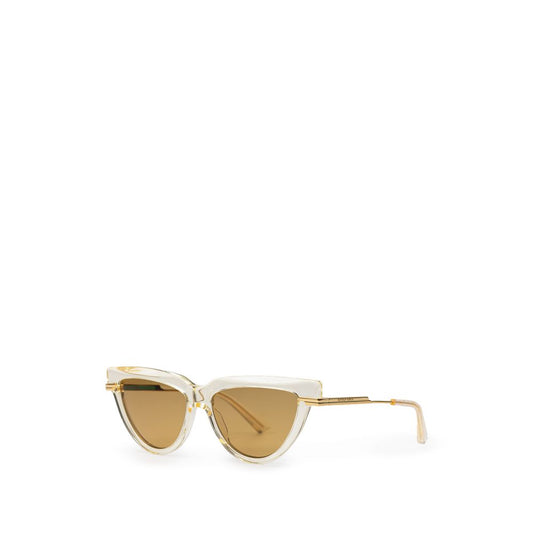 Bottega Veneta Beige Acetate Sunglasses Bottega Veneta